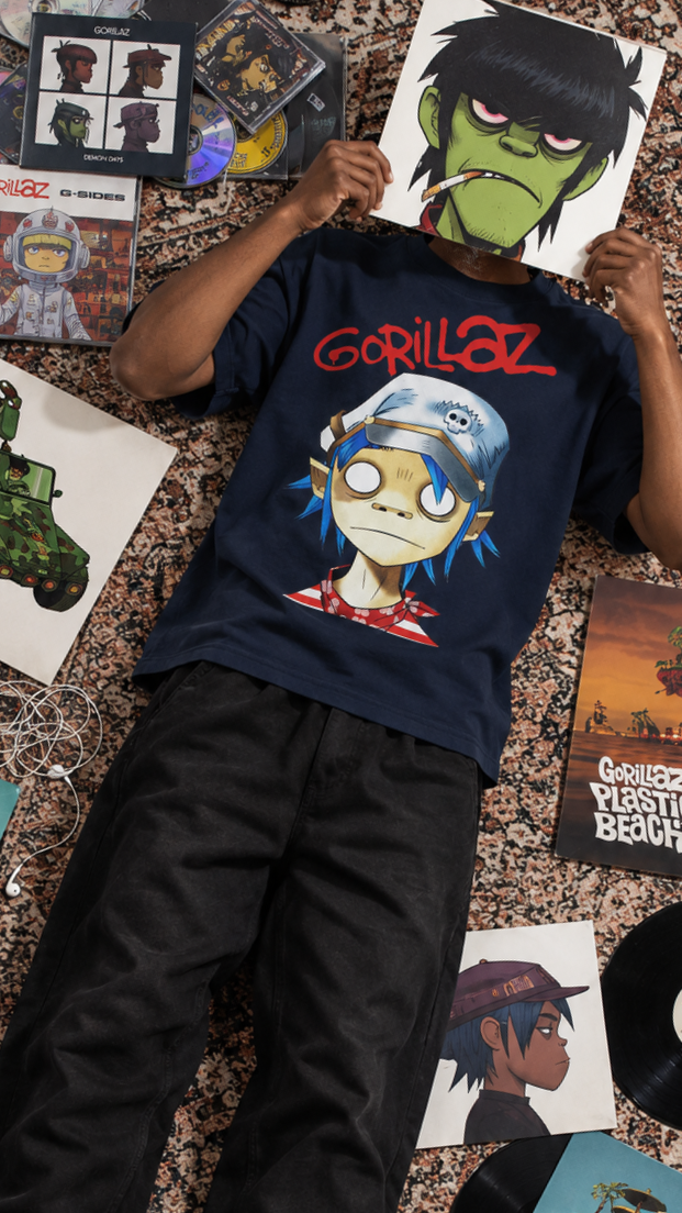 Playera "Gorillaz"