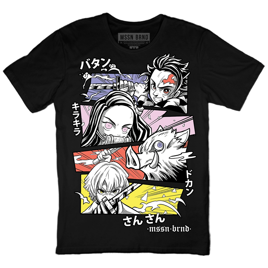 Playera "Demon Slayer Action"