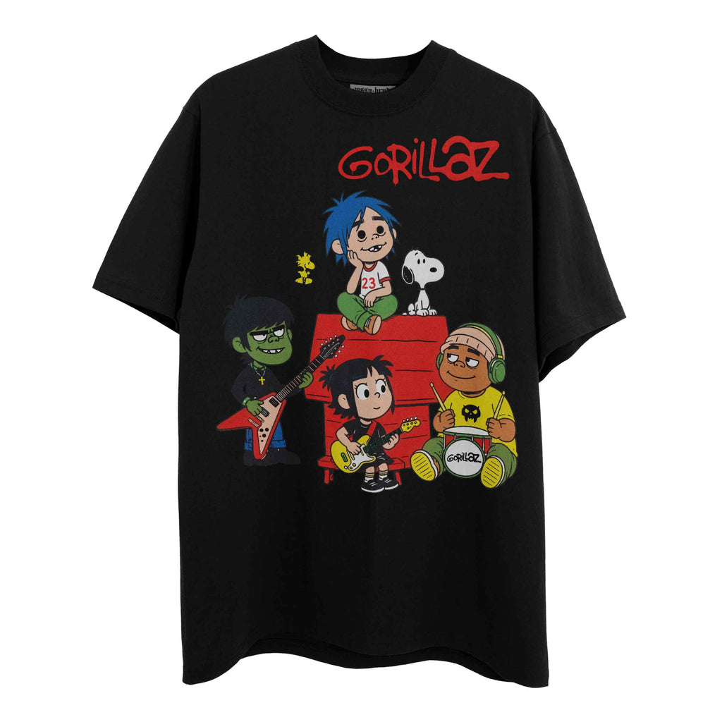 Playera "Gorillaz x Peanuts"