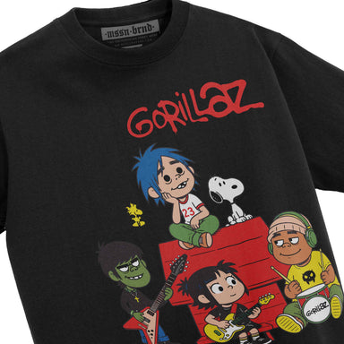 Playera "Gorillaz x Peanuts"