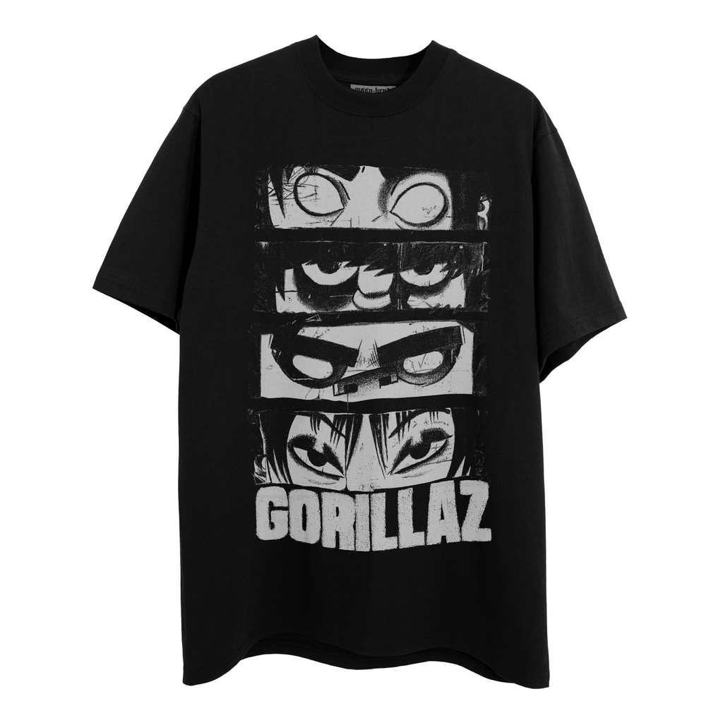 Playera "Gorillaz BnW"