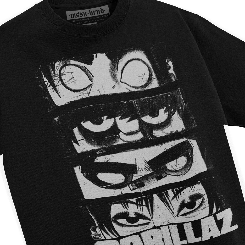 Playera "Gorillaz BnW"