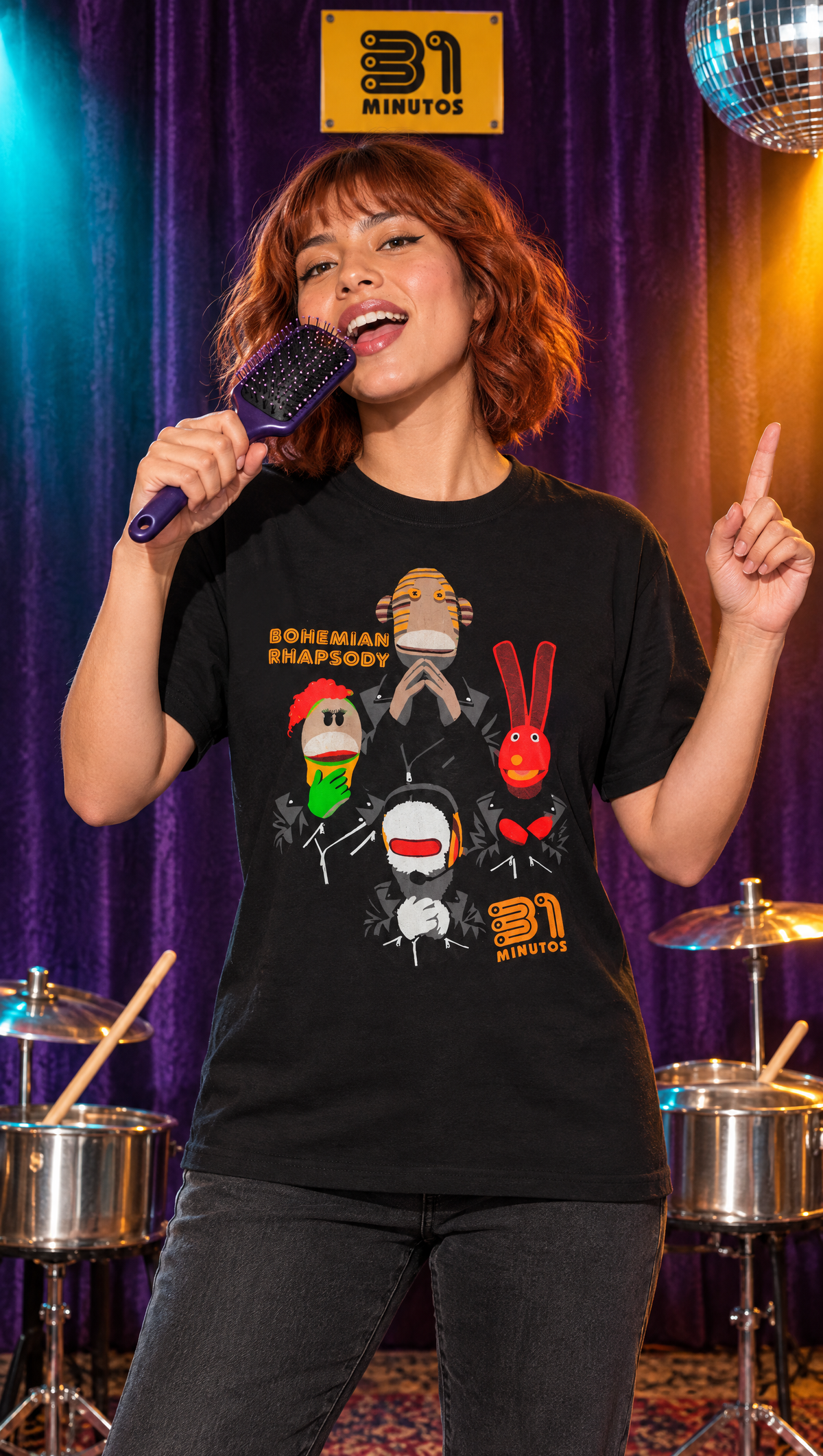 Playera "31 Min x Bohemian"
