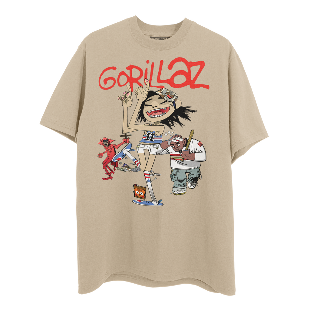 Playera "Gorillaz Noodle "