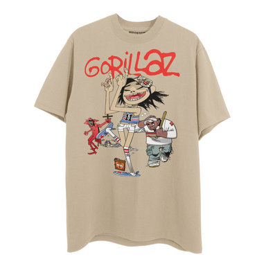 Playera "Gorillaz Noodle "