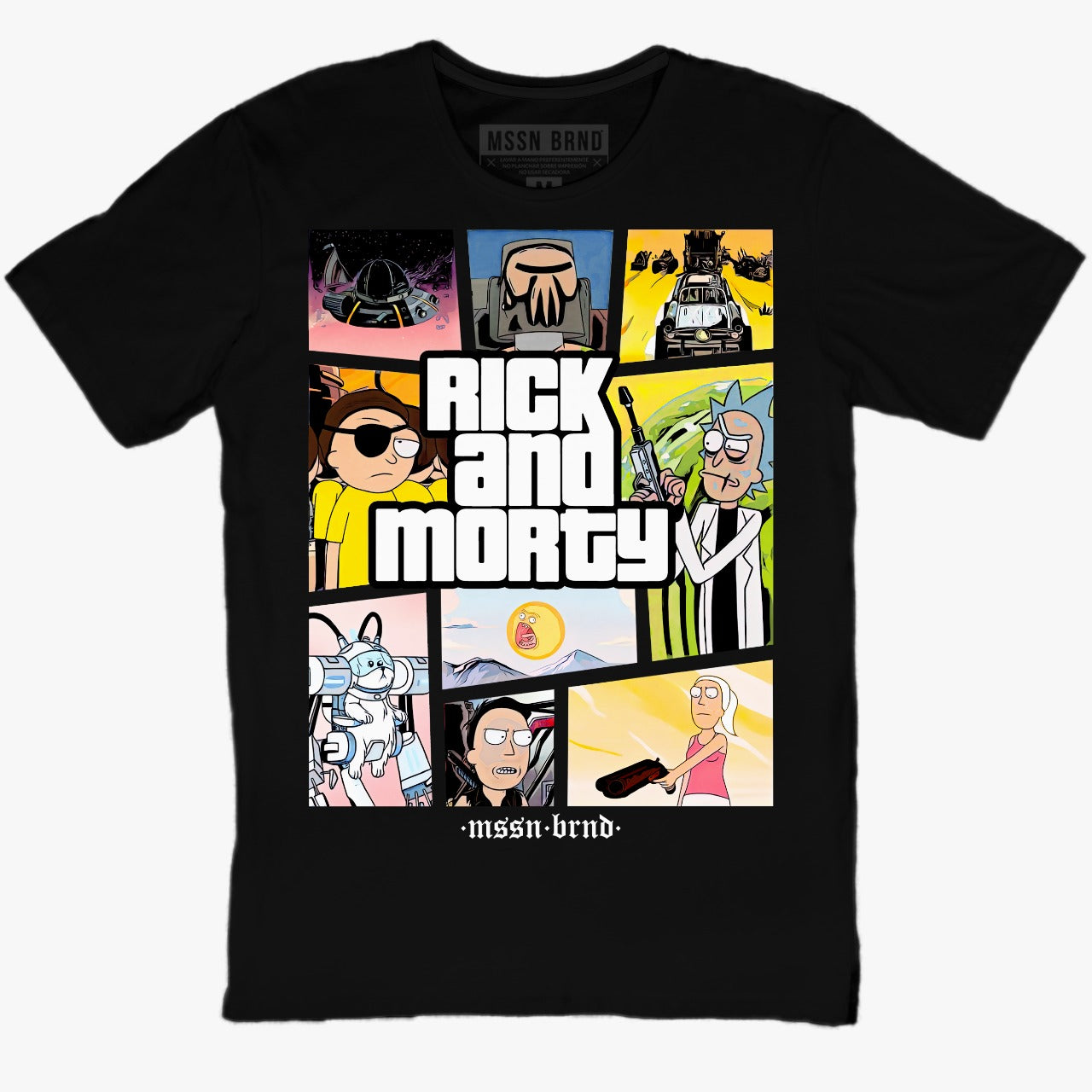 Playera "Rick y Morty GTA"