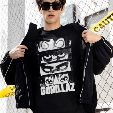 Playera "Gorillaz BnW"