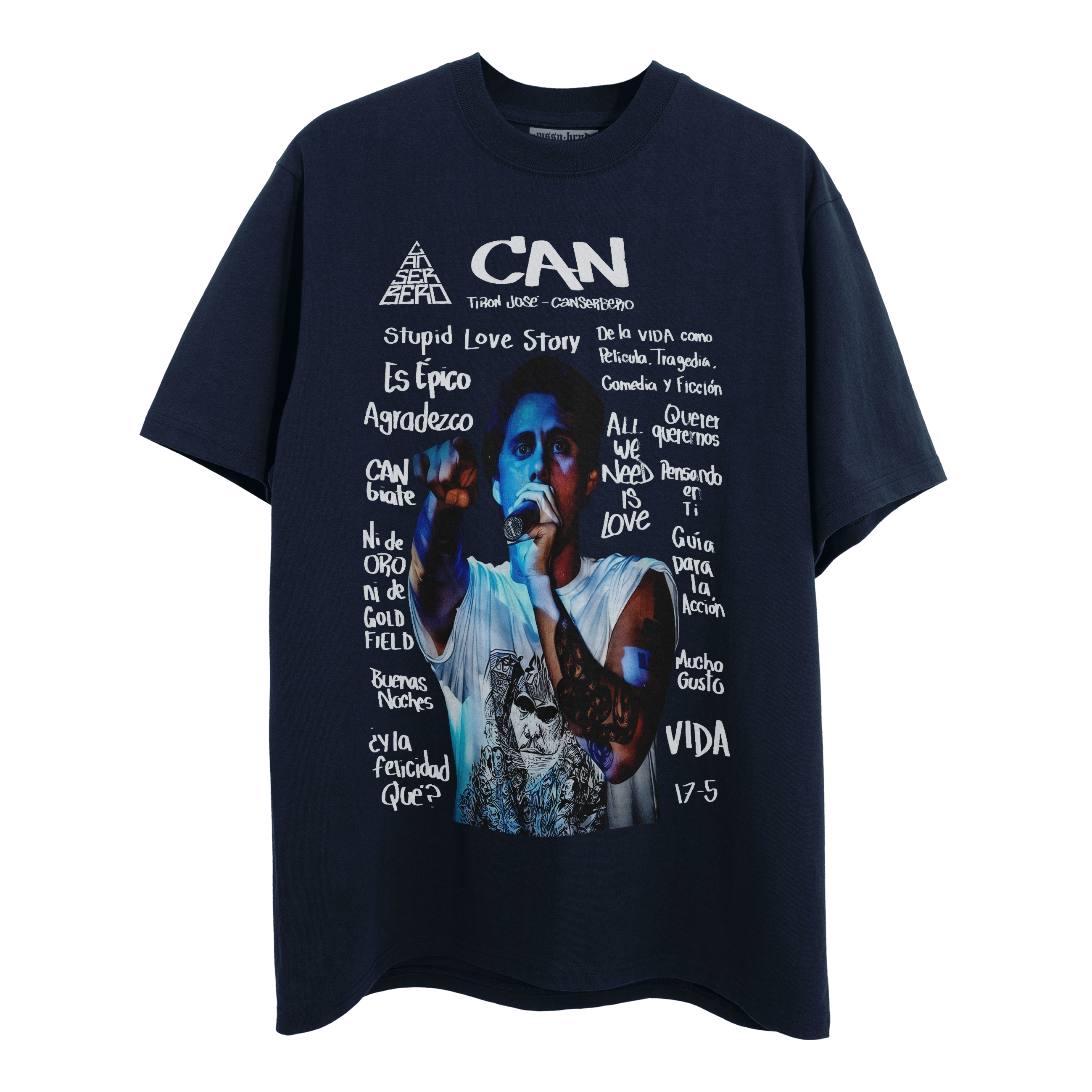 Playera "Canserbero Frases"
