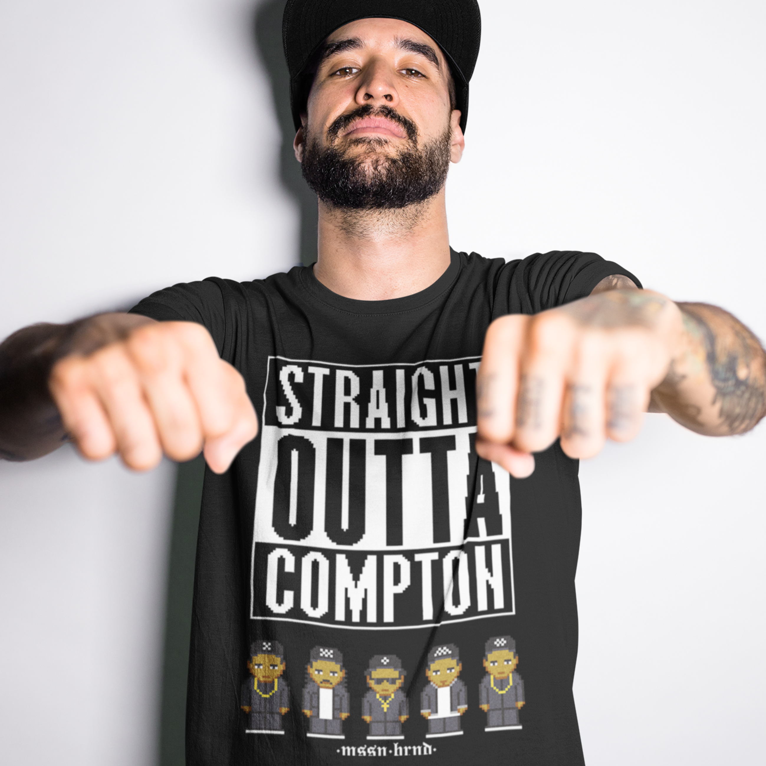 Playera "Compton Pixels"
