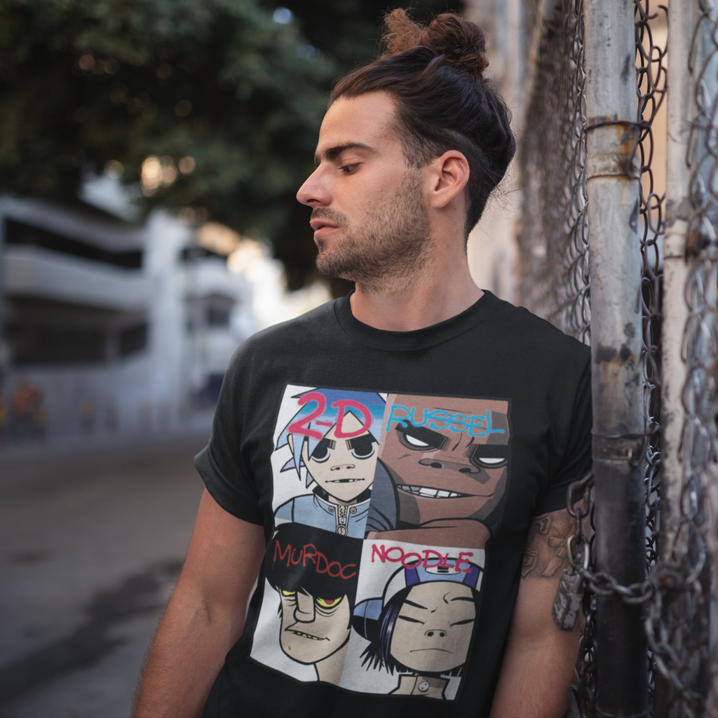 Playera "Gorillaz Pop"