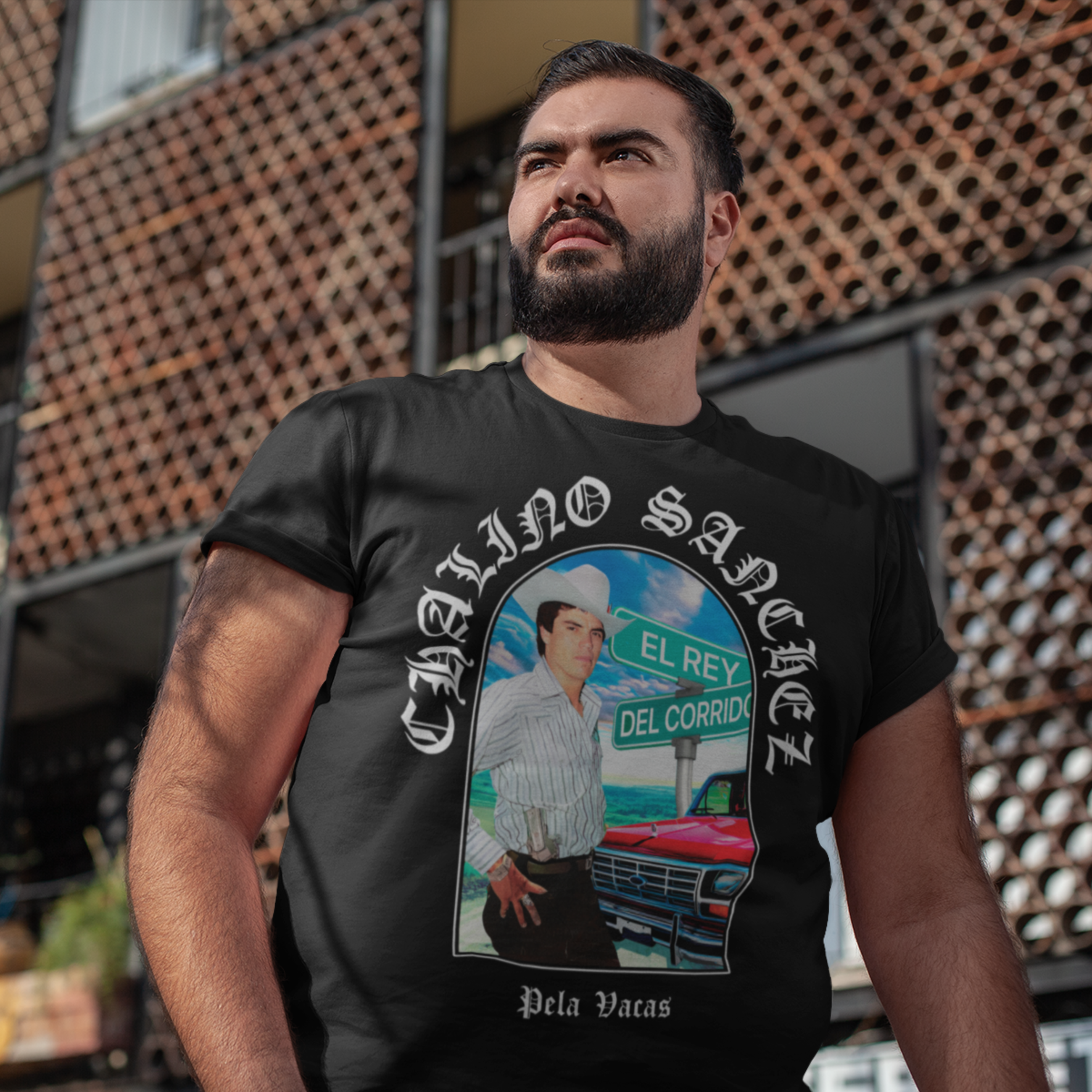 Playera "Chalino Pela Vacas"