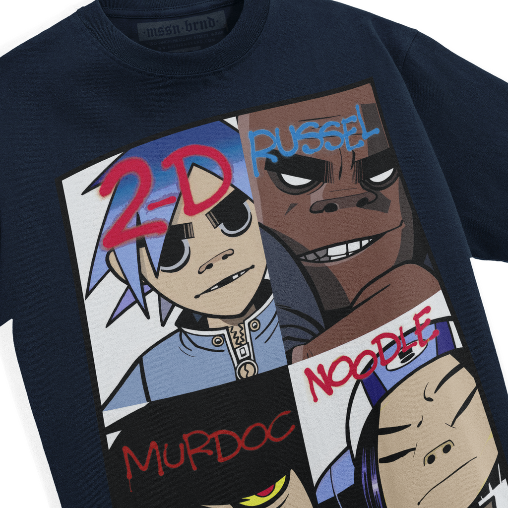 Playera "Gorillaz Pop"
