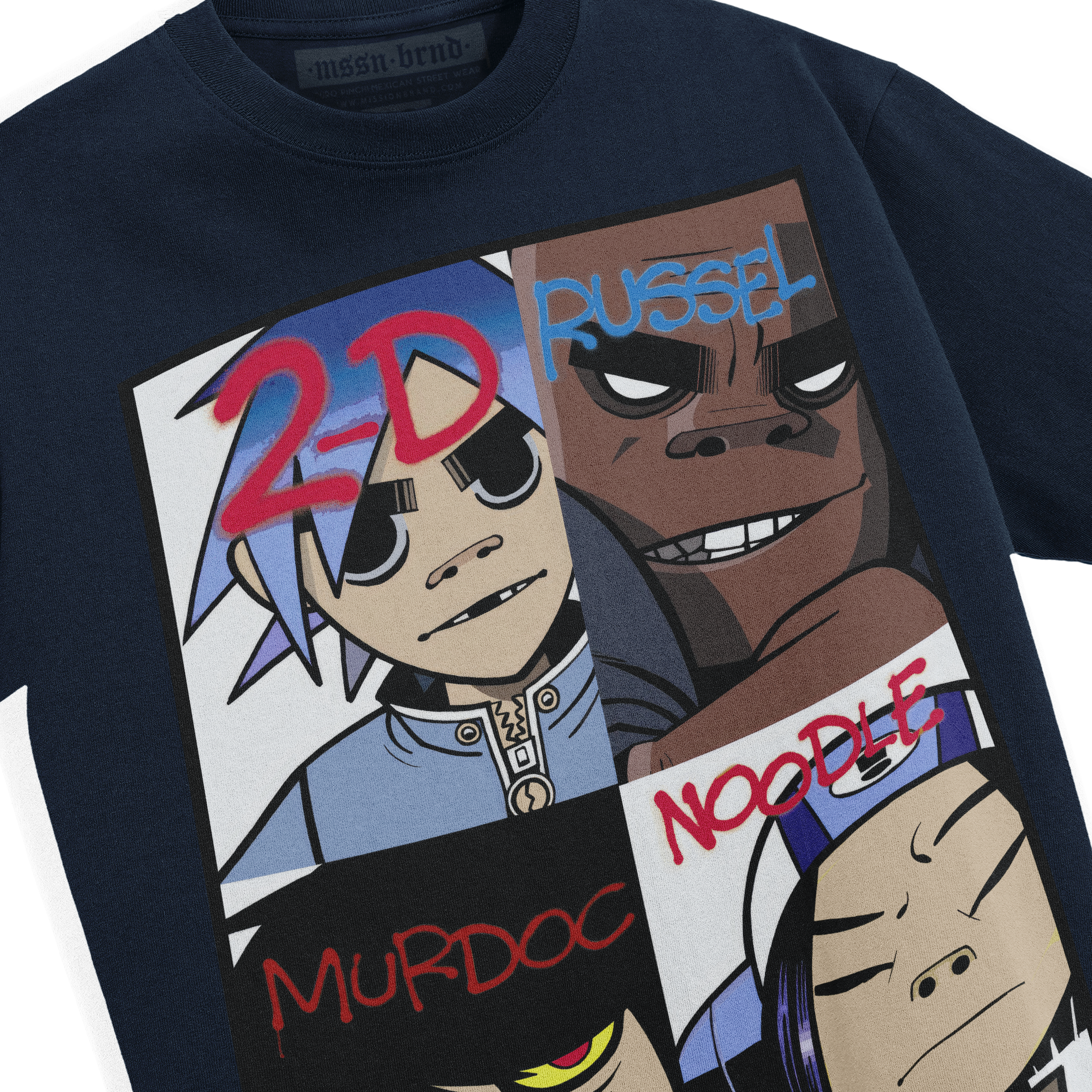 Playera "Gorillaz Pop"