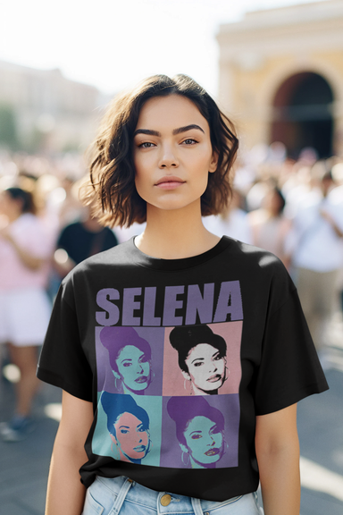 Playera "Selena Pop Art"