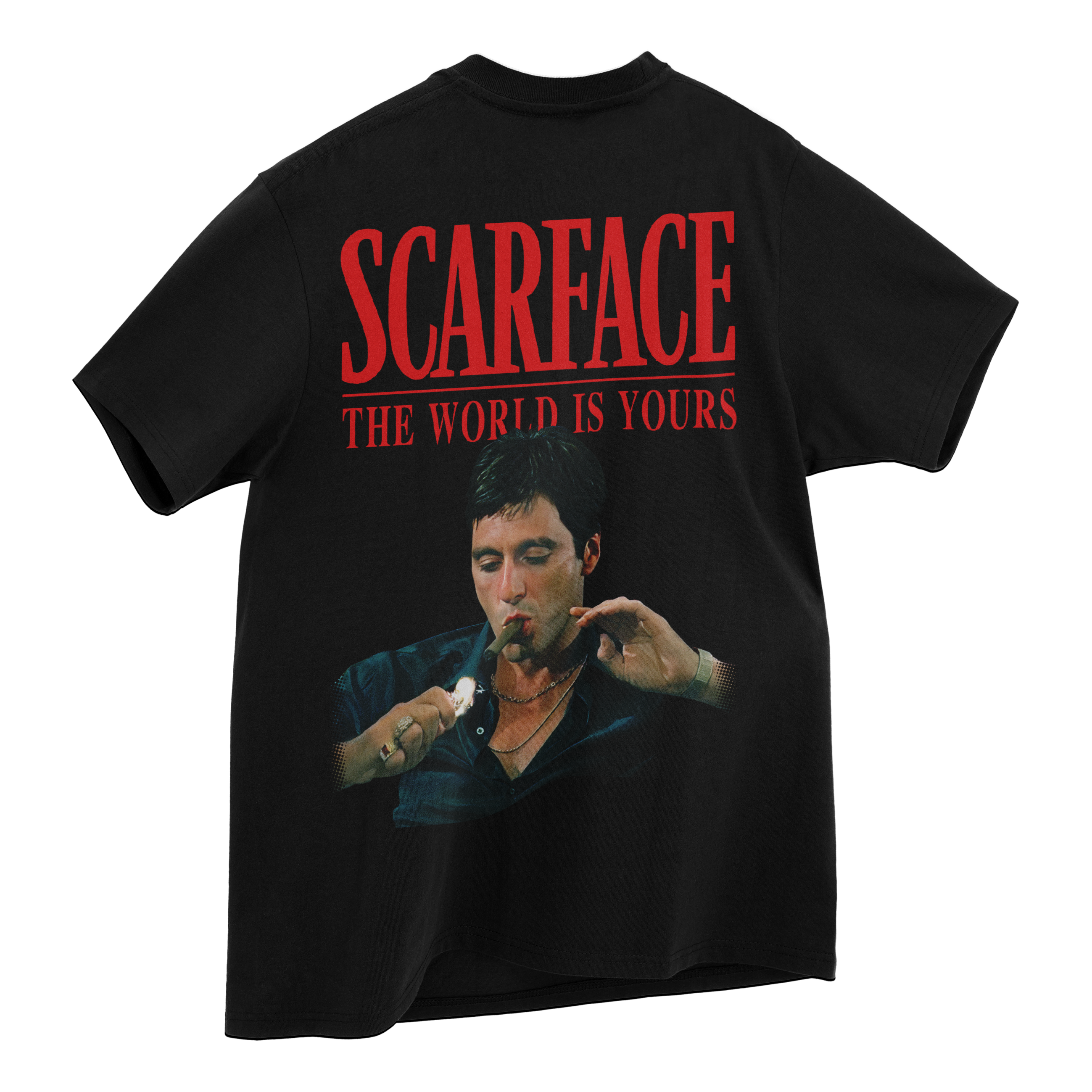 Playera "Scarface Smoking"