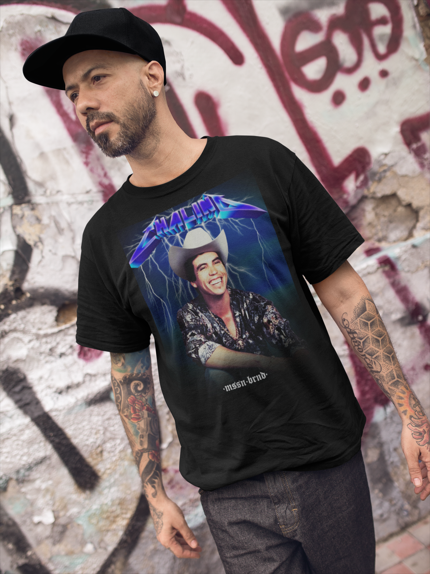 Playera "Chalino Metal"