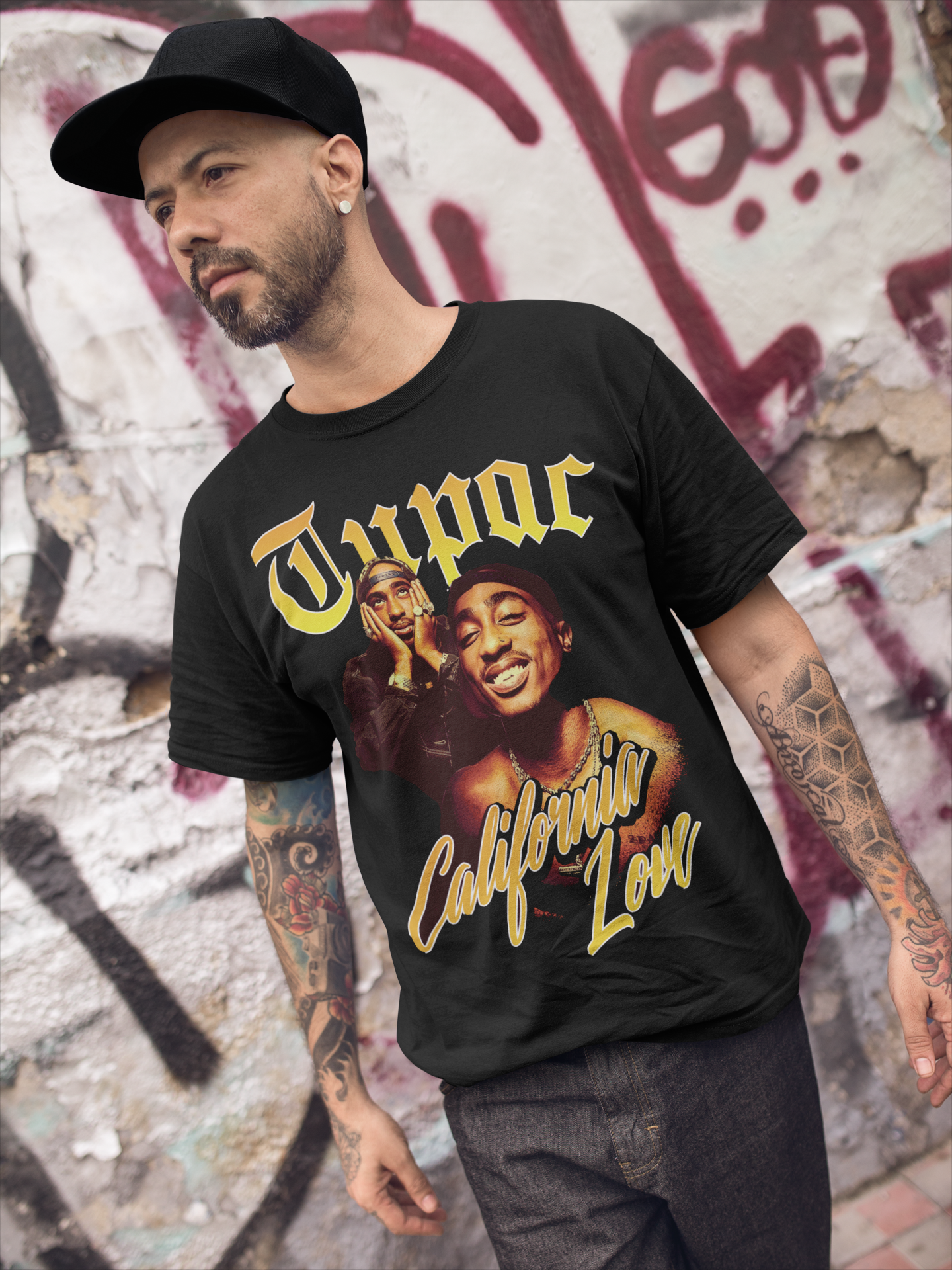 Playera "Tupac California"
