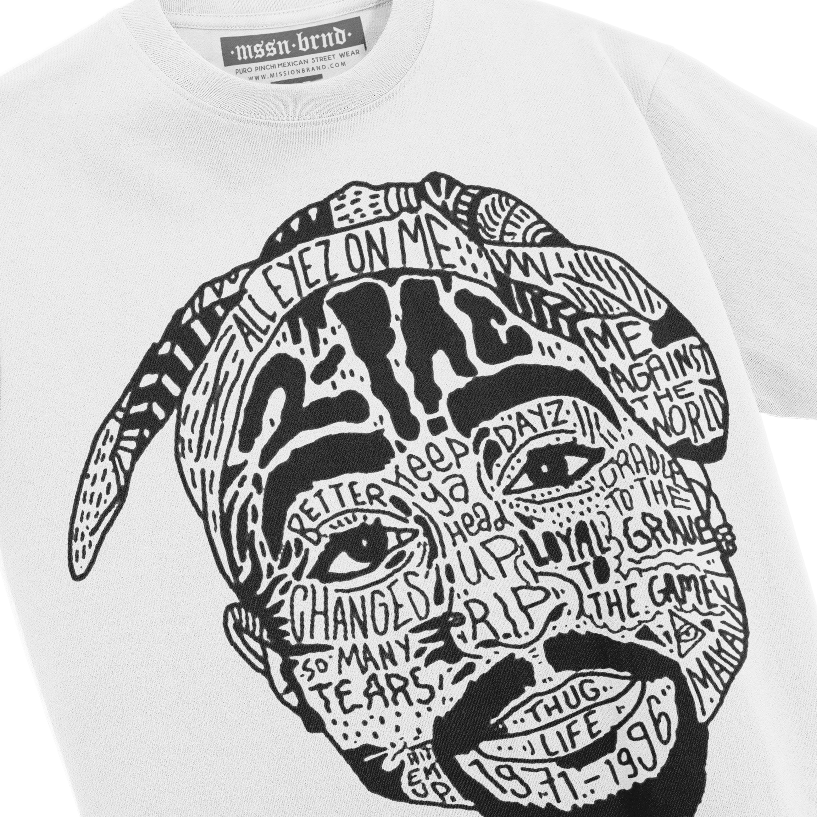 Playera "Tupac Typo"