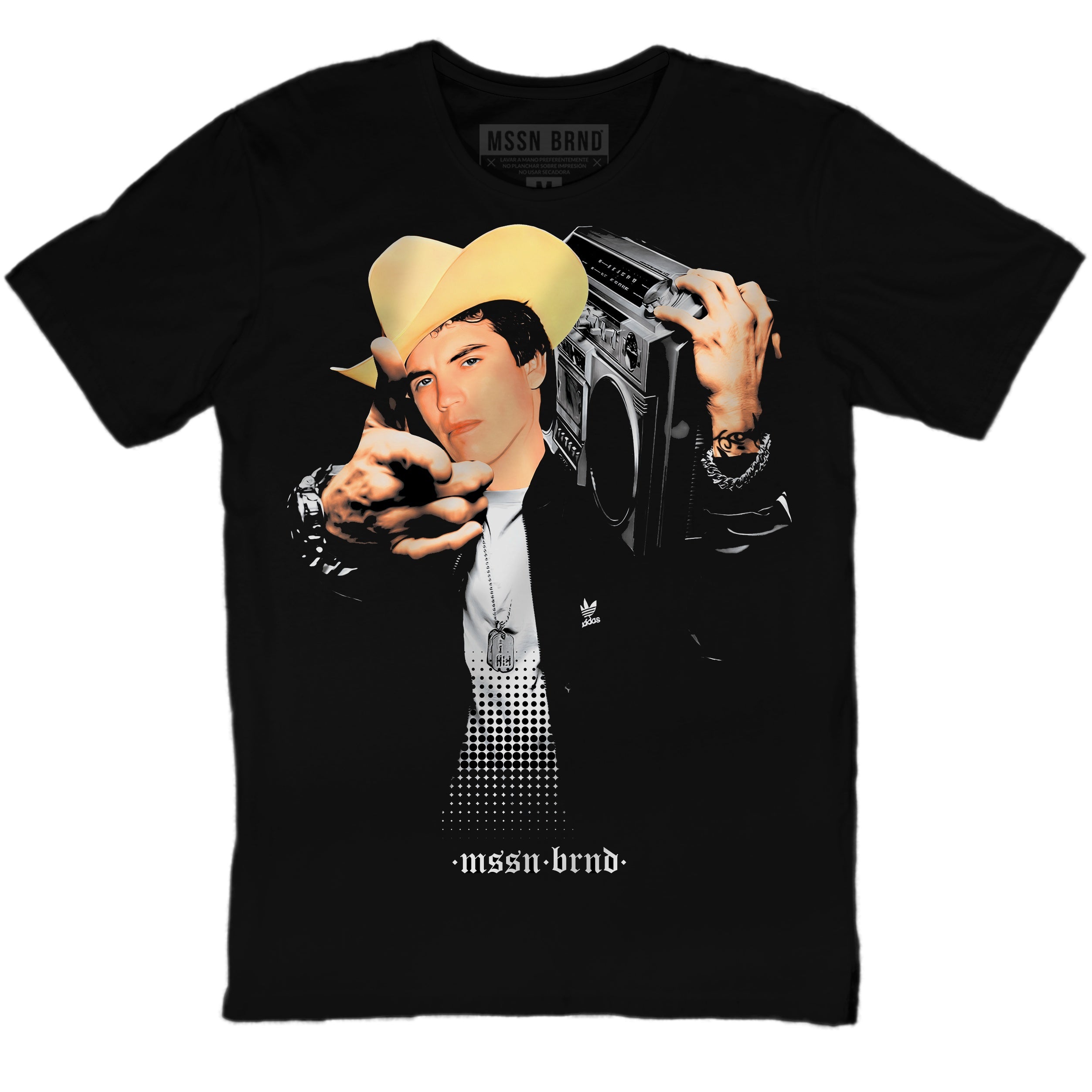Playeras MSSN - Playera "Chalino Boombox"