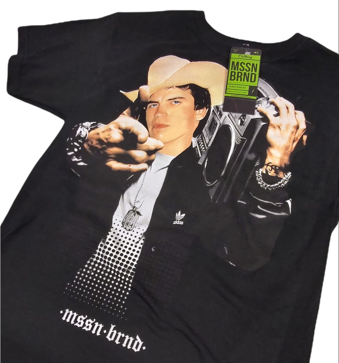 Playeras MSSN - Playera "Chalino Boombox"