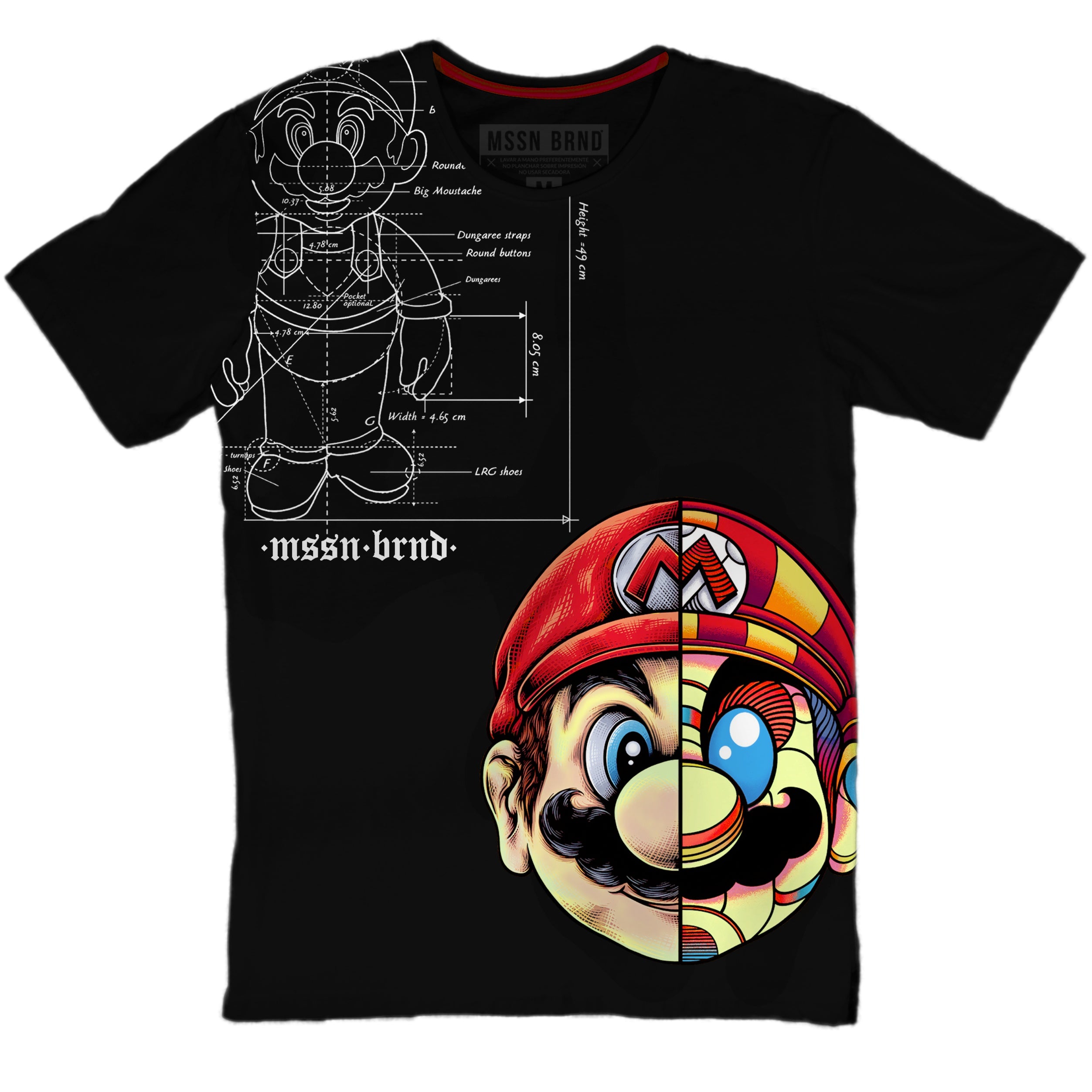 Playeras MSSN - Playera "Mario Sketch"