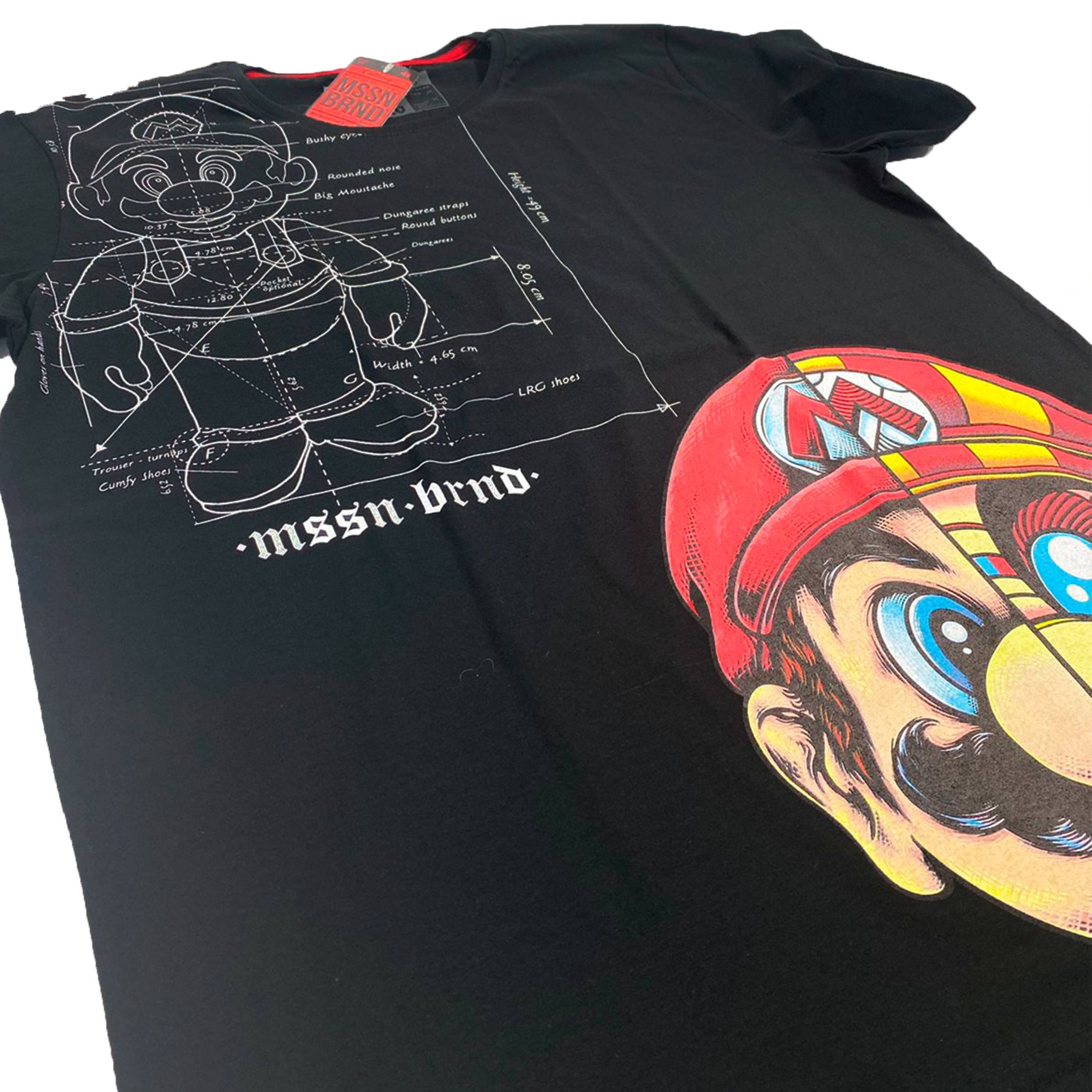 Playeras MSSN - Playera "Mario Sketch"