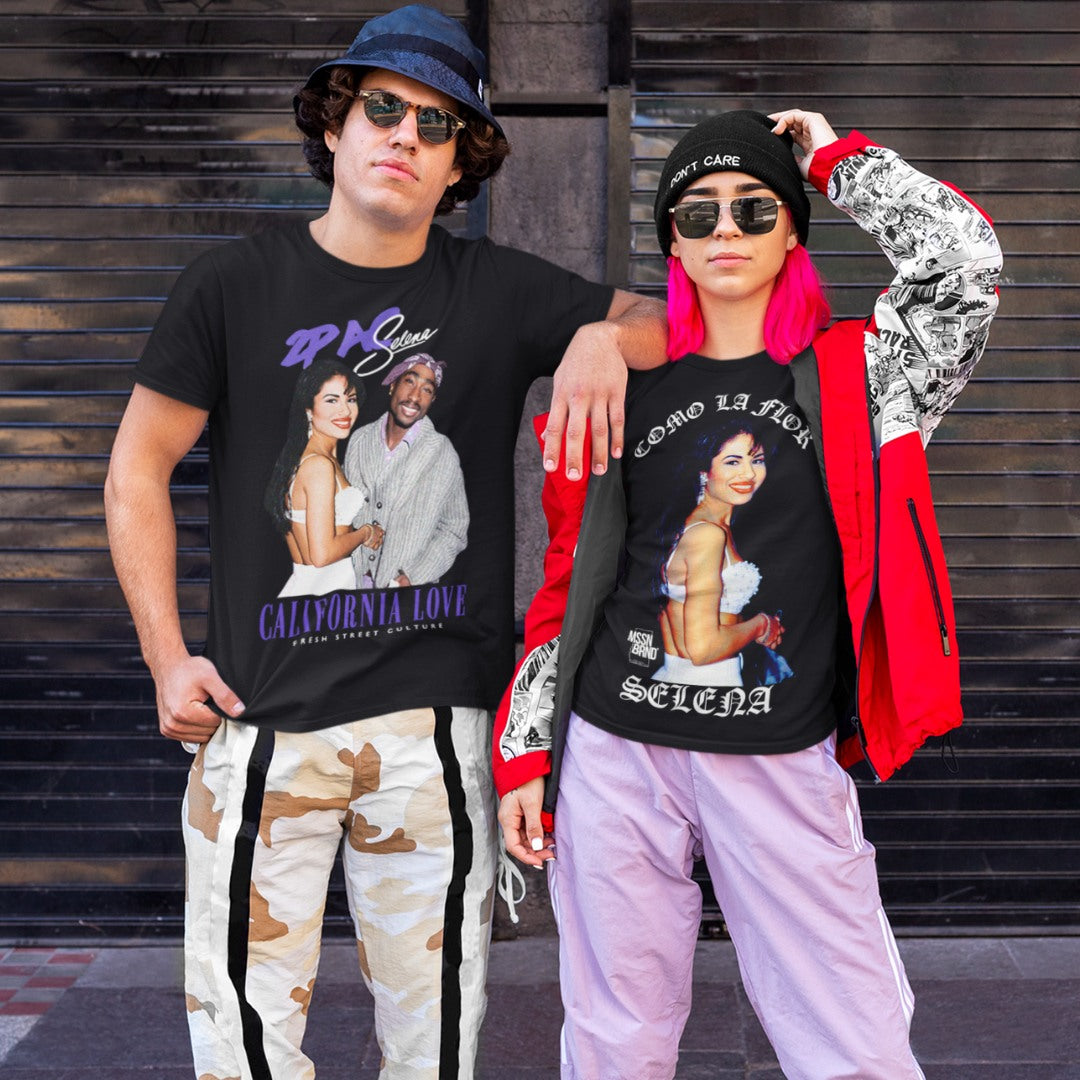 Playeras MSSN - Playera "Selena & 2pac"