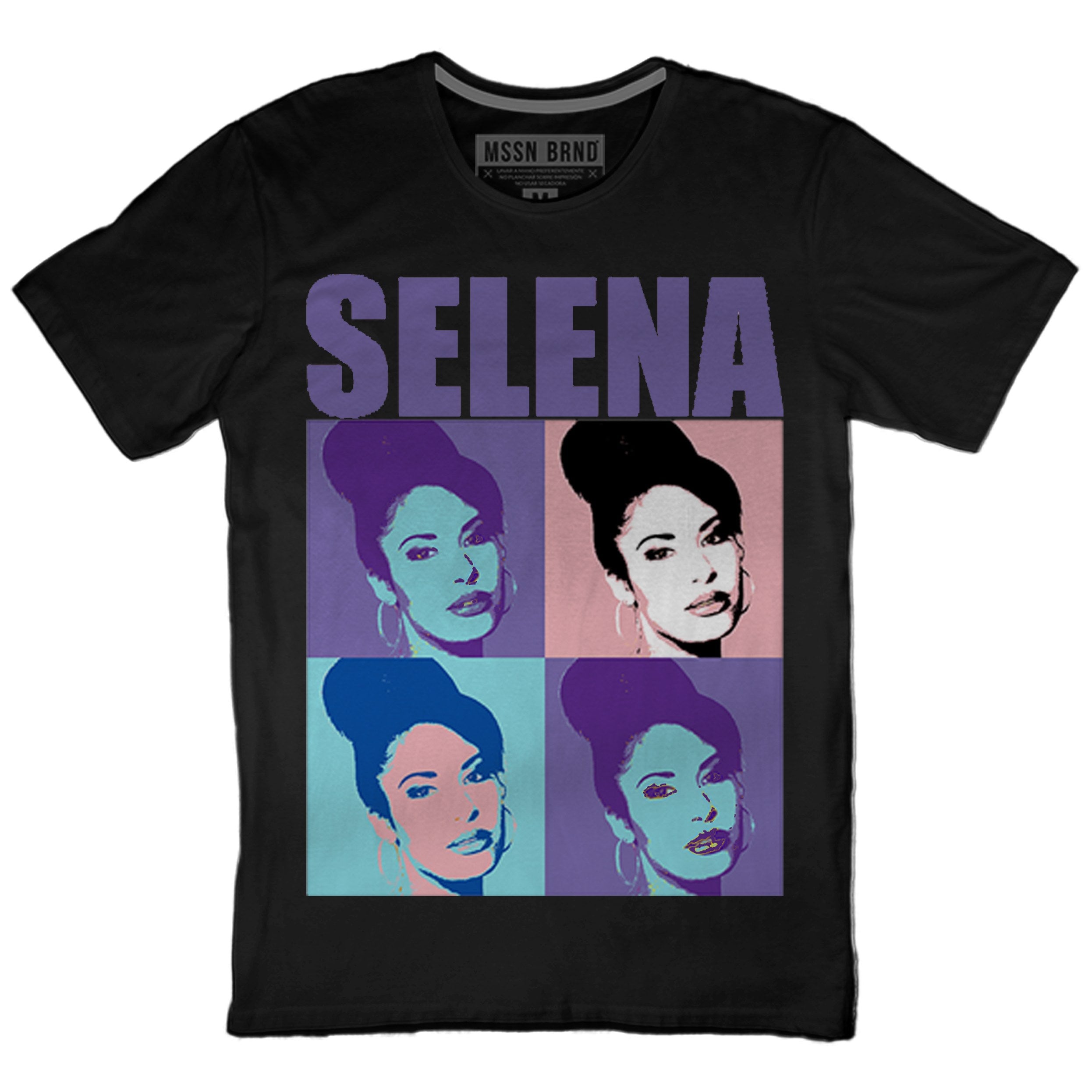 Playeras MSSN - Playera "Selena Pop Art"